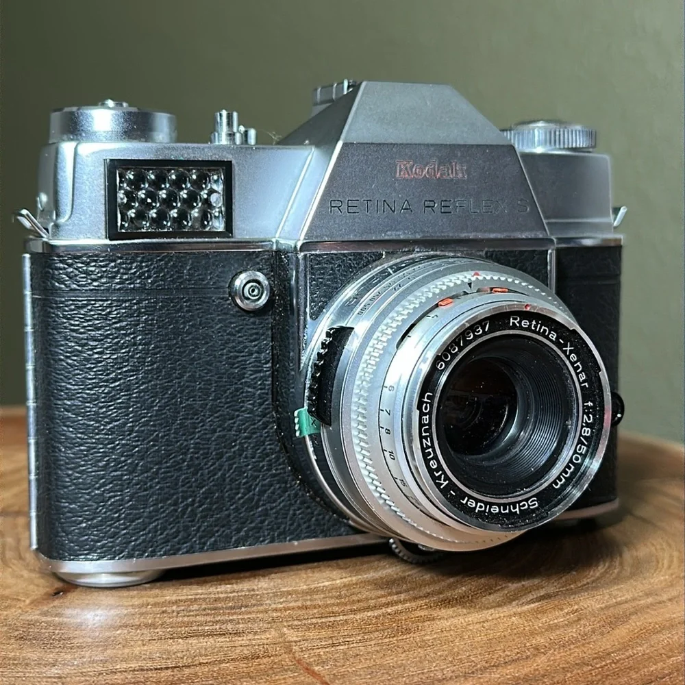 Kodak Retina Reflex S Camera + Case – for Repair/Display